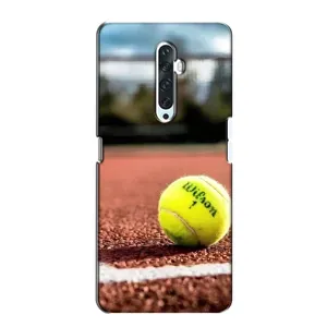Чохли з прінтом Спортивна тематика для Oppo Reno 2Z (Тенісний корт)