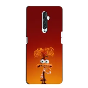 Чехол Головоломка для Oppo Reno 2Z - (AlphaPrint) (Тревожность)