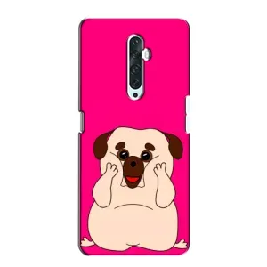 Чохол (ТПУ) Милі песики для Oppo Reno 2Z (Веселий Мопсік)
