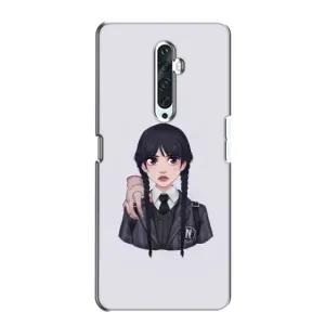 Чехлы с принтом Уэнсдей на Oppo Reno 2Z (Вещь Венсдей)