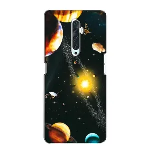 Чохол (ТПУ) з планетами на Oppo Reno 2Z (Вид з космосу)