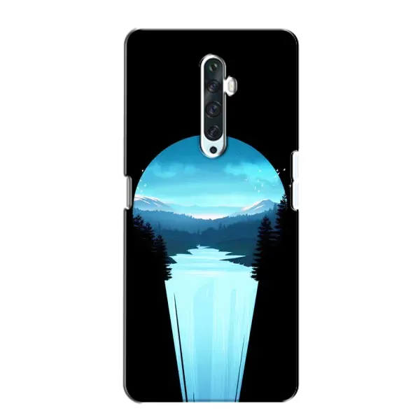 Чехол с рисунком «Синий Водопад» для OPPO Reno 2Z Чехол с рисунком «Синий Водопад» для OPPO Reno 2Z
