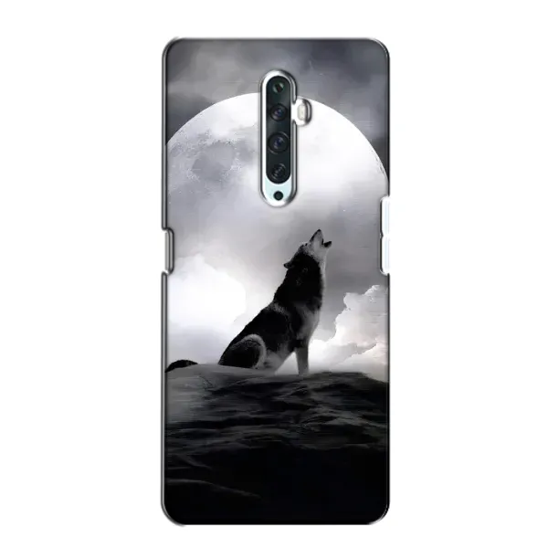 Чехол с рисунком «Волк и луна» для OPPO Reno 2Z Чехол с рисунком «Волк и луна» для OPPO Reno 2Z