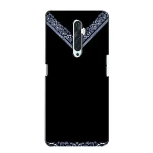 Силиконовый Чехол на Oppo Reno 2Z (Воротник вышиванки)