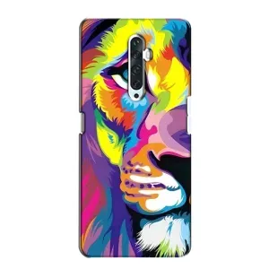 Чохол з картинкою на Oppo Reno 2Z (Яскравий Лев)