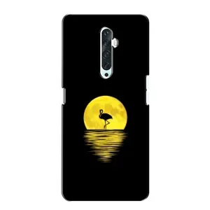 Летний Чехол на Oppo Reno 2Z (Желтый Закат)