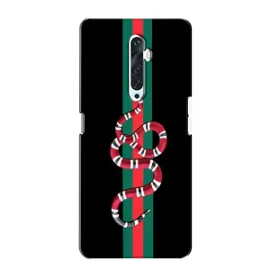 Чехлы Бренд GUCCI для Oppo Reno 2Z (Змей Гуччи)