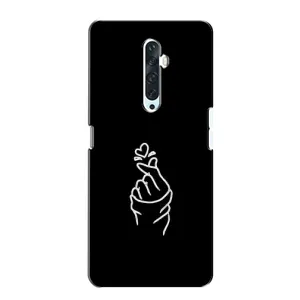 Чехлы (Знак сердечка) на Oppo Reno 2Z (Знак Сердечка)