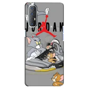 Силіконовый Чохол Nike Air Jordan на Оппо Рено 3 Про (Air Jordan)