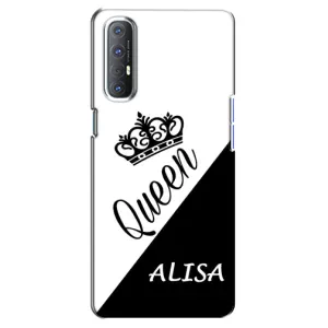Іменні Жіночі Чохли для Oppo Reno 3 Pro (ALINA)