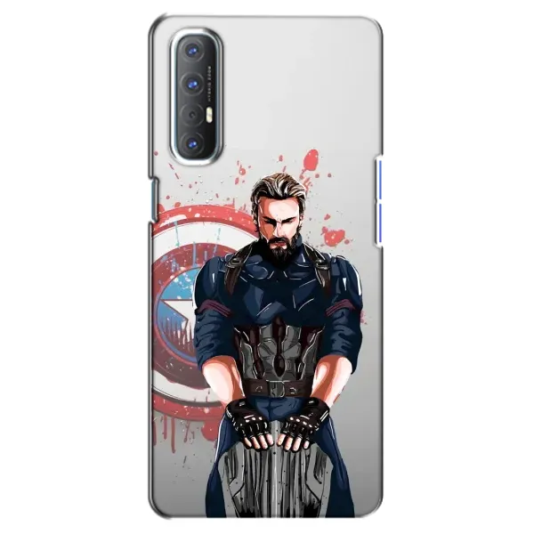 Чехол с рисунком «Арт капитан» для OPPO Reno 3 Pro