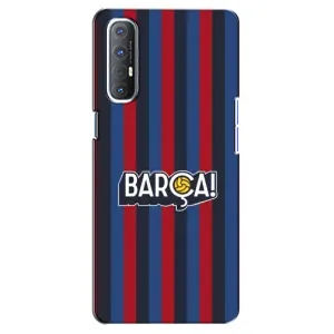Чехол для Oppo Reno 3 Pro (Барселона) (BARCA)