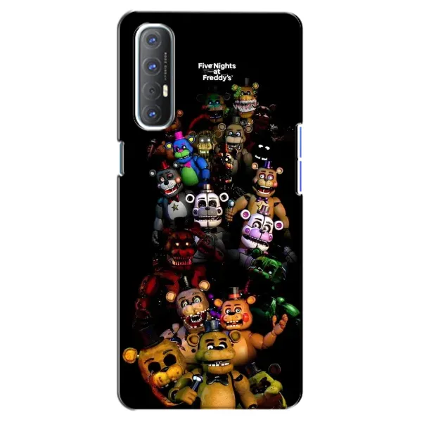 Чехол с рисунком «Bear Freddy's» для OPPO Reno 3 Pro
