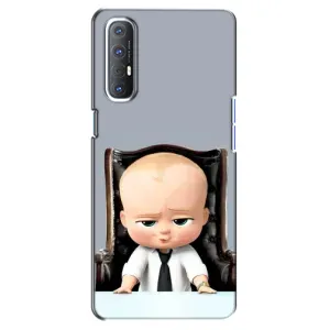 Мультяшний принт на Чохол для Оппо Рено 3 Про (BOSS)