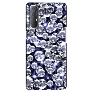 Чохол (Дорого-богато) на Oppo Reno 3 Pro (Діаманти)