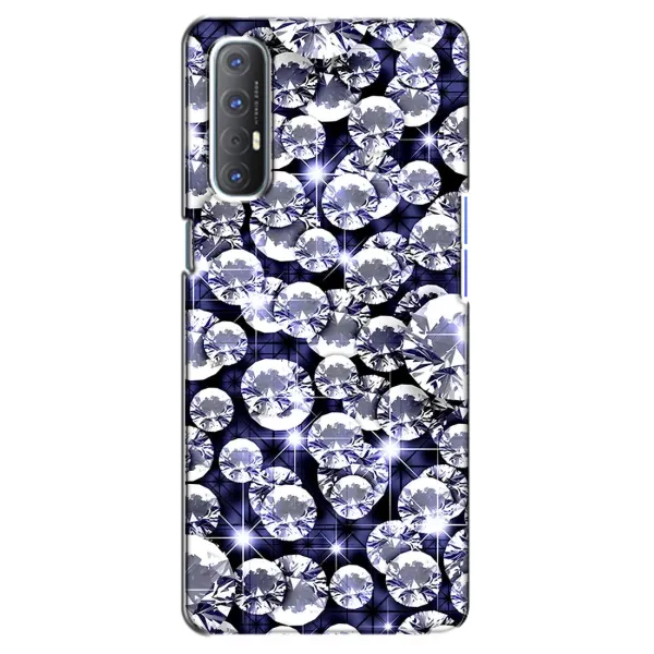 Чехол с рисунком «Бриллианты» для OPPO Reno 3 Pro