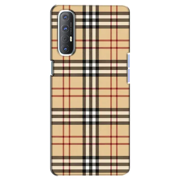 Чехол с рисунком «Burberry стиль» для OPPO Reno 3 Pro Чехол с рисунком «Burberry стиль» для OPPO Reno 3 Pro