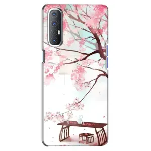 Чохол з картинкою Сакури на Oppo Reno 3 Pro (Чайна церемонія)