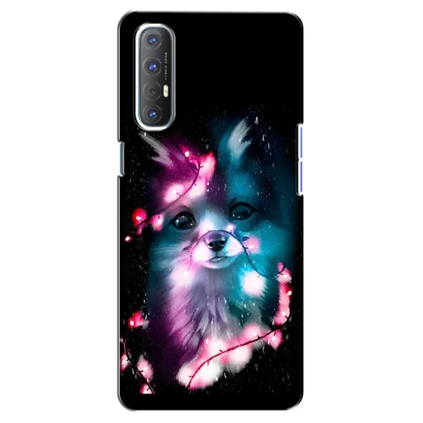 Чехол с рисунком «Черная Лиса» для OPPO Reno 3 Pro Чехол с рисунком «Черная Лиса» для OPPO Reno 3 Pro