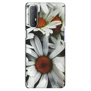 Чохол з ромашками на Oppo Reno 3 Pro (Квіти Ромашки)