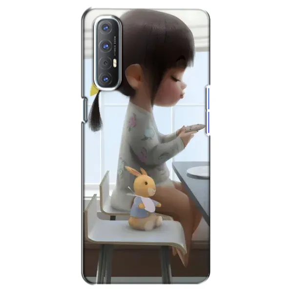 Чехол с рисунком «Девочка с игрушкой» для OPPO Reno 3 Pro Чехол с рисунком «Девочка с игрушкой» для OPPO Reno 3 Pro