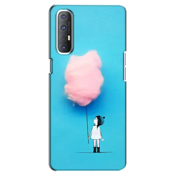 Чехол с рисунком «Девочка с тучкой» для OPPO Reno 3 Pro Чехол с рисунком «Девочка с тучкой» для OPPO Reno 3 Pro
