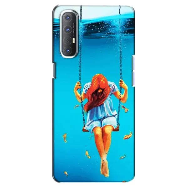 Чехол с рисунком «Девушка на качели» для OPPO Reno 3 Pro Чехол с рисунком «Девушка на качели» для OPPO Reno 3 Pro