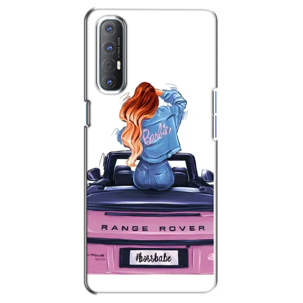 Чехол с рисунком «Девушка на машине» для OPPO Reno 3 Pro Чехол с рисунком «Девушка на машине» для OPPO Reno 3 Pro