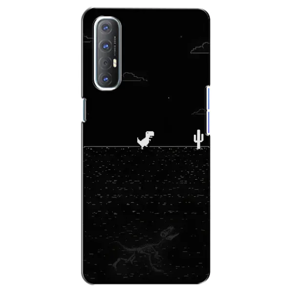 Чехол с рисунком «Динозаврик» для OPPO Reno 3 Pro Чехол с рисунком «Динозаврик» для OPPO Reno 3 Pro