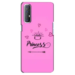 Дівчачий Чохол для Oppo Reno 3 Pro (Для принцеси)