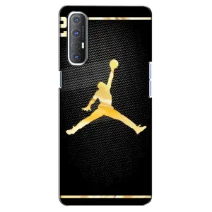 Силіконовый Чохол Nike Air Jordan на Оппо Рено 3 Про (Джордан 23)