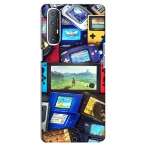 Чехол с рисунком «Джойстики» для OPPO Reno 3 Pro