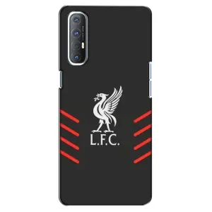 Силиконовые Чехлы принт Футбол на Oppo Reno 3 Pro (Эмблема Liverpool)