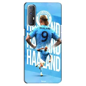 Чехлы с принтом для Oppo Reno 3 Pro Футболист (Erling Haaland)