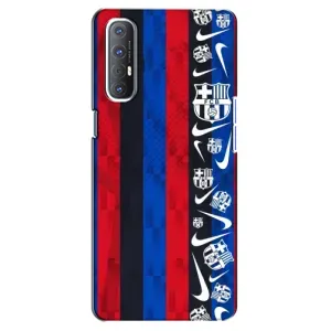 Чехол для Oppo Reno 3 Pro (Барселона) (Фанат Барсы)