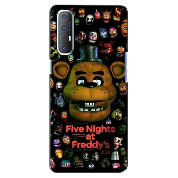 Чехол с рисунком «Freddy» для OPPO Reno 3 Pro