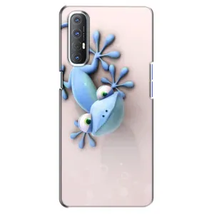 Чохли з зображенням різних тварин на Oppo Reno 3 Pro (Геккон)