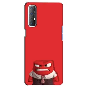 Чохол Головоломка для Oppo Reno 3 Pro - (AlphaPrint) (Гнів)