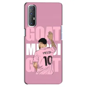 Чехлы Лео Месси в Майами на Oppo Reno 3 Pro (GOAT MESSI)