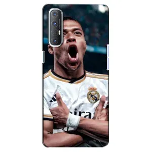 Чехол (TPU) с Футболистом на Oppo Reno 3 Pro (Гол Мбаппе)