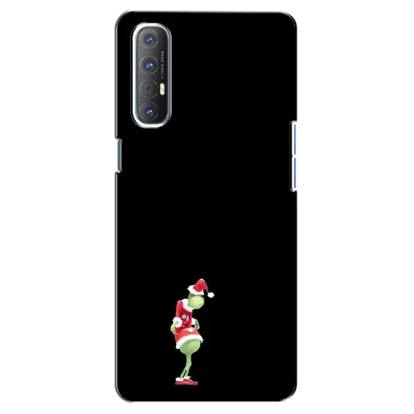 Чехол с рисунком «Гринч на чорном» для OPPO Reno 3 Pro