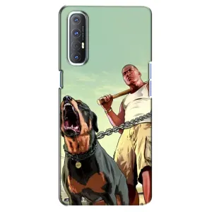 Чехол с рисунком «GTA» для OPPO Reno 3 Pro