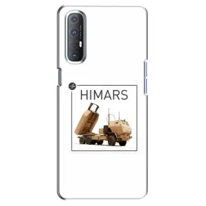 Чехлы на военную тематику для Oppo Reno 3 Pro (HIMARS)