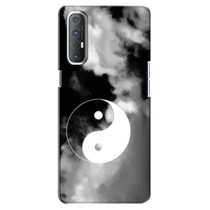 Чехлы с принтом Спортивная тематика для Oppo Reno 3 Pro (Инь-Янь)