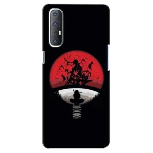 Чохли з принтом Ітачі Учіха на Oppo Reno 3 Pro (Ітачі на чорному)