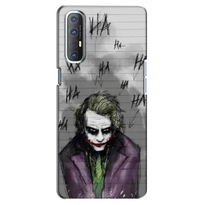 Чехлы с картинкой Джокера на Oppo Reno 3 Pro (Joker клоун)