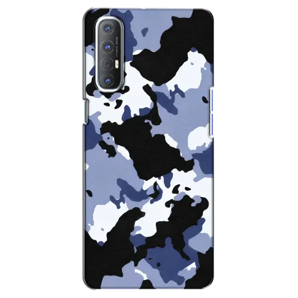 Чехол с рисунком «Камуфляжный Серый» для OPPO Reno 3 Pro Чехол с рисунком «Камуфляжный Серый» для OPPO Reno 3 Pro