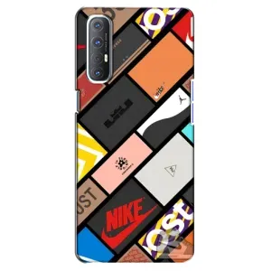 Чехол с рисунком «Коробки» для OPPO Reno 3 Pro