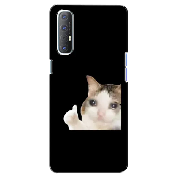 Чехол с рисунком «Кот в слезах» для OPPO Reno 3 Pro Чехол с рисунком «Кот в слезах» для OPPO Reno 3 Pro