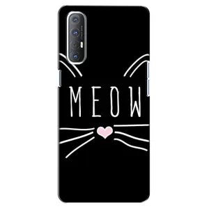 Бампер з зображенням Котиків для Оппо Рено 3 Про (КОТИК MEOW)